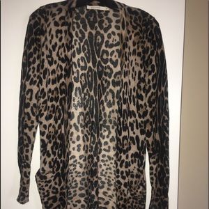Leopard print cardigan from VICI! Worn once
